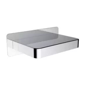 Image of Chrome Wall Mounted Bath Mixer Tap - Zanda