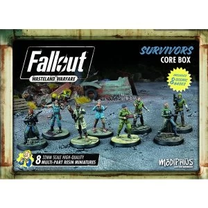 Image of Fallout: Wasteland Warfare - Survivors Core Box Board Game