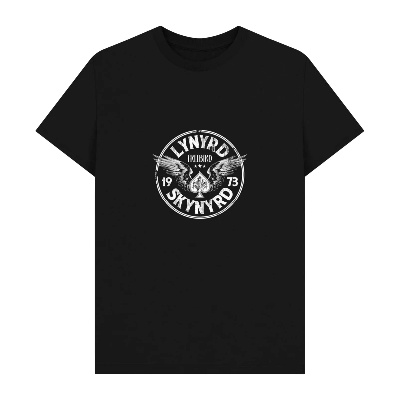 Image of Lynyrd Skynyrd Mens Freebird T-Shirt in Black Size: Small Black Male S