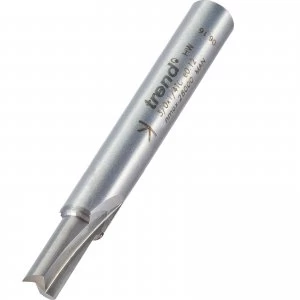 Image of Trend Professional Two Flute Straight Router Cutter 4.7mm 11mm 1/4"