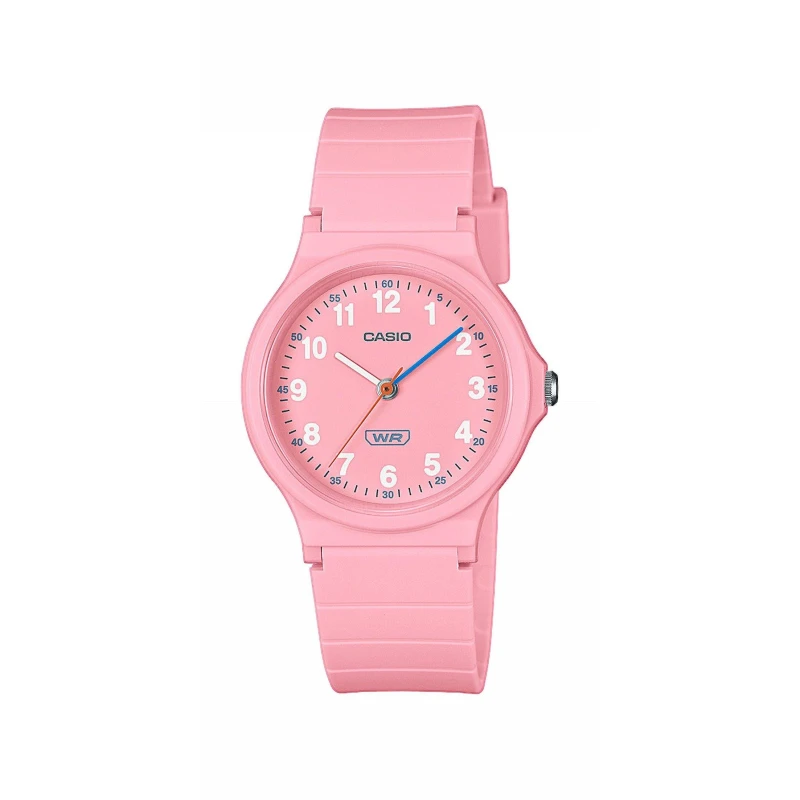 Image of Casio Casio Classic Analogue Pink Silicone Strap Watch