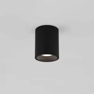 Image of Superceded - Kos Outdoor Round Surface Mounted LED Downlight Textured Black IP65