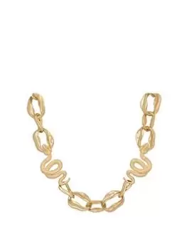 image of Bibi Bijoux Gold 'Serpent' Chunky Chain Necklace