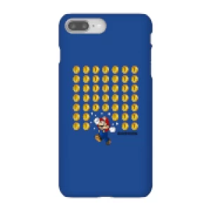 image of Nintendo Super Mario Coin Drop Phone Case - iPhone 8 Plus - Snap Case - Gloss