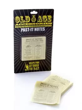 Image of Old Age Past-It Notes