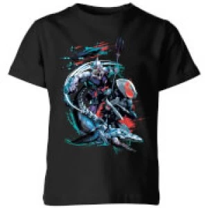 image of Aquaman Black Manta & Ocean Master Kids T-Shirt - Black - 11-12 Years