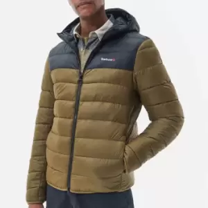 Image of Barbour Heritage Mens Kendle Quilted Jacket - Beech - L