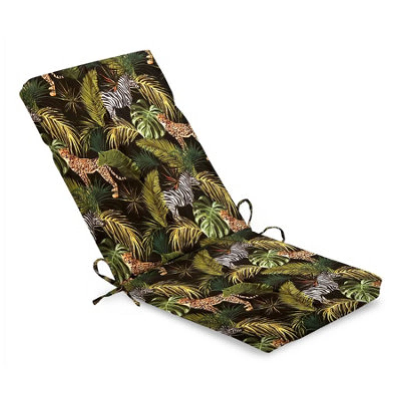 Image of Luxury Living Water-Repellent Chair Pad Fade-Resistant 95Cmx42Cmx4Cm Multi Safari