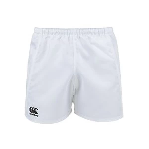 Image of Canterbury Mens Advantage Rugby Shorts, White, 2X-Large