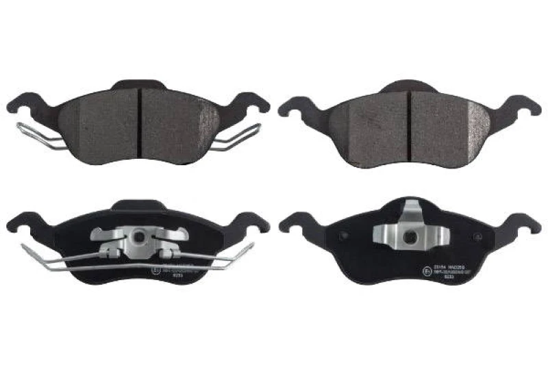 Image of SWAG 50 91 6279 Brake pad set Front Axle, with piston clip Brake Pad Set,disc brake (402)