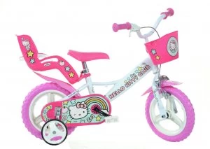 image of Hello Kitty 12" Wheel Size Kids Bike