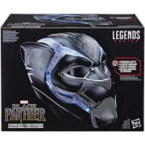 image of Hasbro Marvel Legends Series Black Panther 1:1 Scale Wearable Electronic Helmet