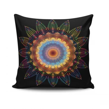 Image of MANDALA-32 - No Filling Multicolor Cushion Cover