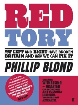 Image of Red Tory by Phillip Blond Book