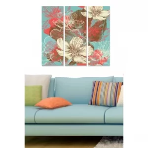 Image of MDF12079620 Multicolor Decorative MDF Painting (3 Pieces)