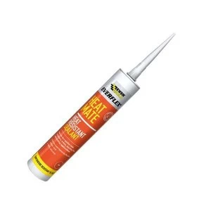 image of Everbuild Heat Mate Sealant Black 295ml