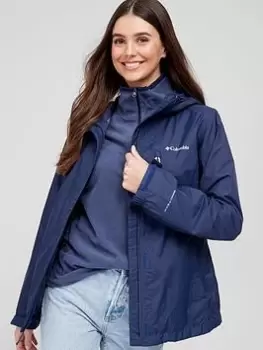 Image of Columbia Pouring Adventure II Jacket - Navy Size M Women