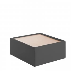 Image of Alto modular Reception Seating Wooden Table - Charcoal