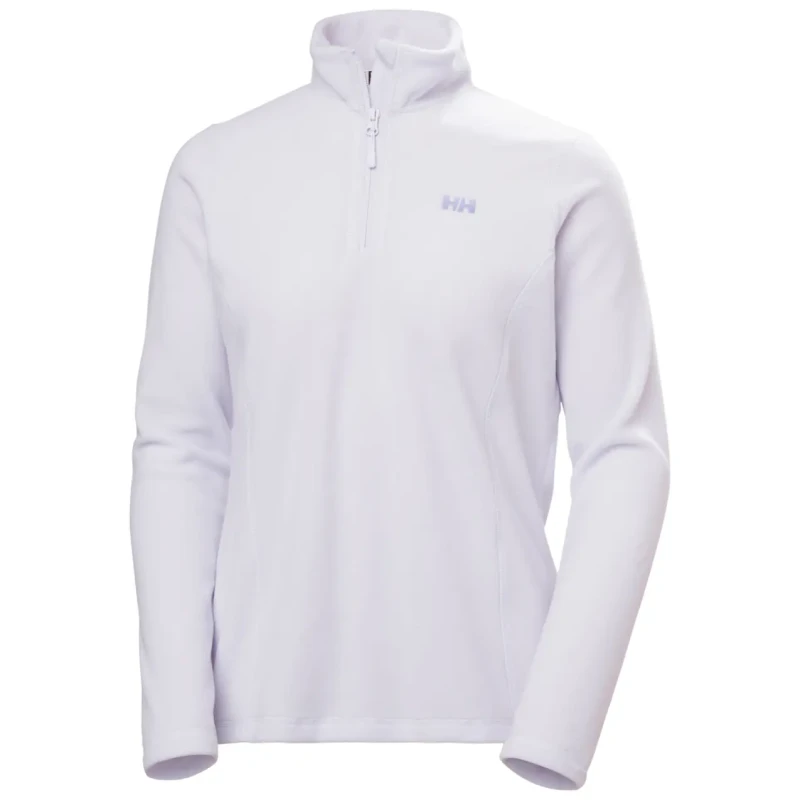 Image of Womens 1/2 Zip Fleece Helly Hansen Daybreaker Violet Female L