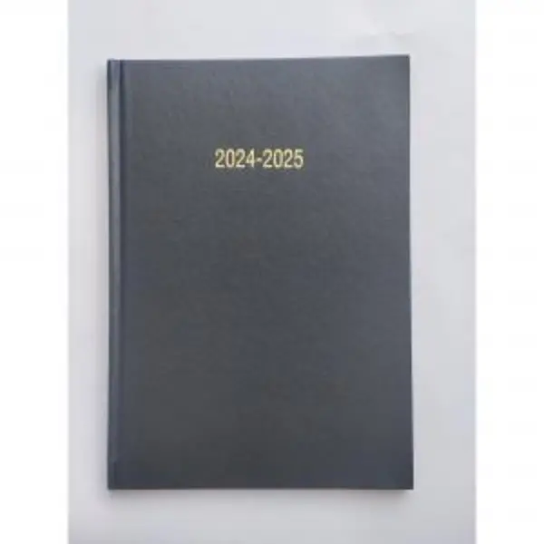 Image of ValueX Academic A5 Week To View Diary 2024/2025 - Black A53E