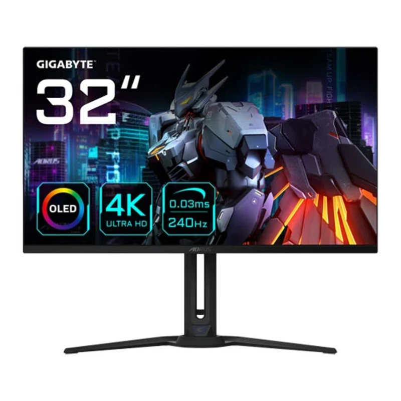 Image of Gigabyte 34" MO34WQC2 3440x1440 OLED 240Hz 0.03ms FreeSync HDMI 2.1 Widescreen Gaming Mon