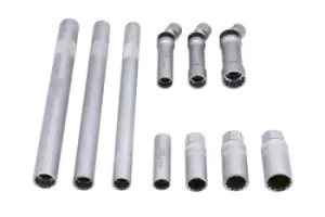 Image of Laser Tools 7605 Spark Plug Socket Set 3/8"D 10pc