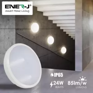 Image of ENER-J 24W LED Bulkhead Standard Model IP65 4000K