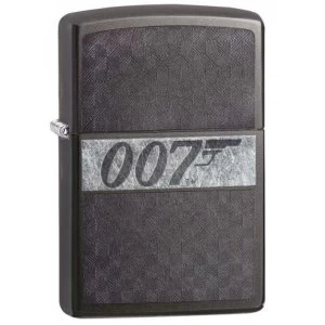 image of Zippo James Bond 007 Grey Finish Windproof Lighter