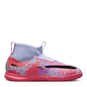 Image of Nike Mercurial Superfly 9 Academy Junior Indoor Football Boots - Blue