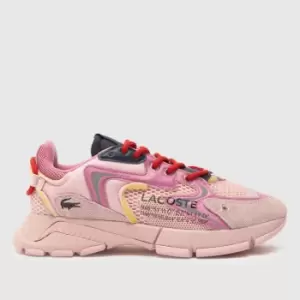 Lacoste Pink L003 Neo Trainers