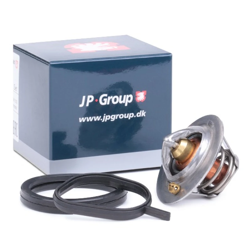 Image of JP GROUP 1514600810 Engine thermostat JP Opening Temperature: 82°C, with gasket/seal Thermostat,coolant (316)