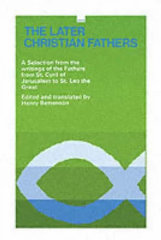Image of The Later Christian Fathers by Henry Bettenson Book