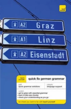 Image of Quick Fix German Grammar by Susan Ashworth-Fielder Paperback
