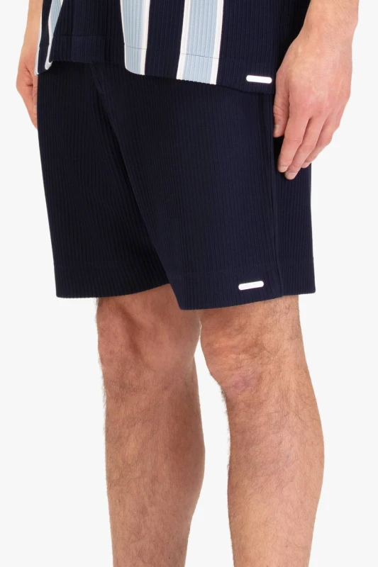 Image of Luke 1977 Mens Helston Shorts in Dark Navy Size: 2XL Dark Navy Male 2XL