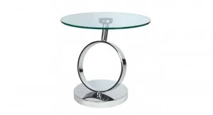 image of Linea Motion Lamp Table Clear