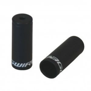Image of Jagwire Gear Open Alloy End Caps Fits Derailleur 4mm (x50)