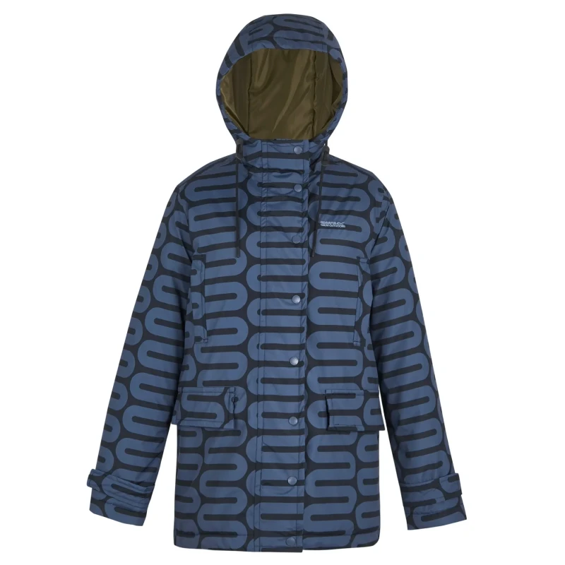 Image of Womens parka Regatta Oria Kiely Bleu Female 36