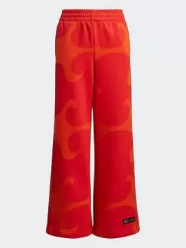 Image of Boys, adidas Marimekko Joggers, Purple, Size 7-8 Years