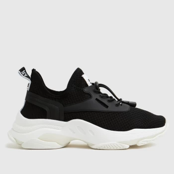 Image of Steve Madden Black & White Match Trainers