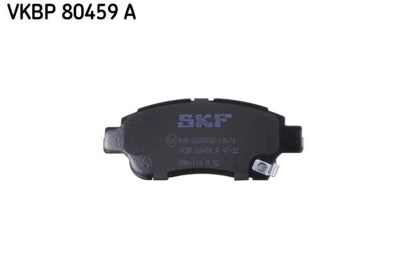 Image of SKF VKBP 80459 A Brake pad set with acoustic wear warning Brake Pad Set,disc brake (402)