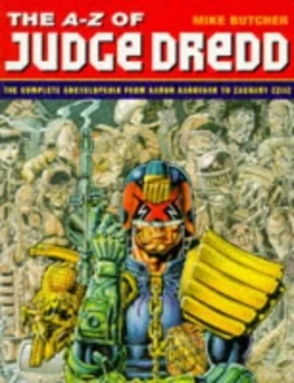 Image of The A-Z of Judge Dredd by Mike Butcher Paperback