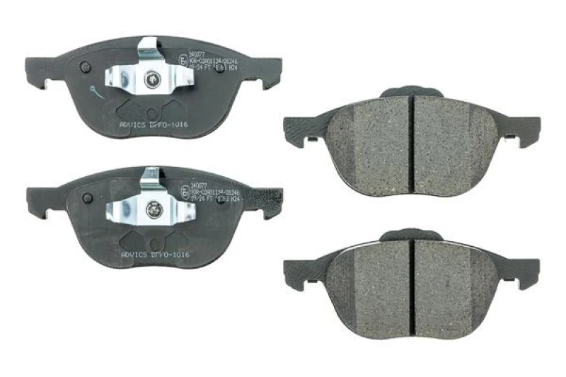 Image of AISIN BPFO-1016 Brake pad set Premium ADVICS by AISIN excl. wear warning contact Brake Pad Set,disc brake (402)