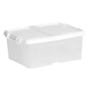 24L Storemaster Box with Lid - Clear