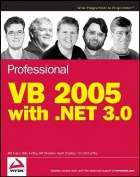 Image of Professional Vb 2005 with .Net 3.0 by Bill Evjen Paperback