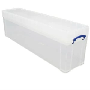 image of Really Useful Stackable Storage Box with Trays - 77L