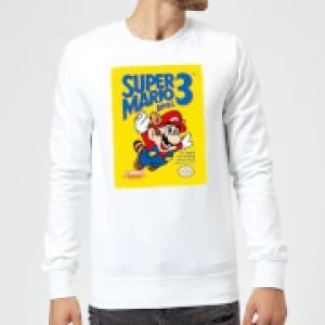 image of Nintendo Super Mario Bros 3 Sweatshirt - White - XL