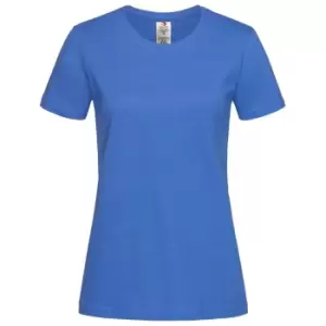 Image of Stedman Womens/Ladies Classic Organic T-Shirt (XS) (Bright Royal Blue)