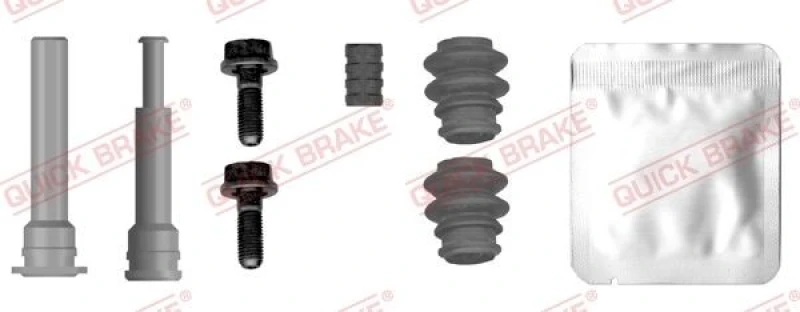 Image of QUICK BRAKE Guide sleeve kit, brake caliper QUICK BRAKE 113-0041X