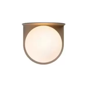 Image of Larissa Razlog Wall Light With Opal Glass 1x G9 Max 7W Grey