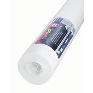 Image of Erfurt Wallrock Fibreliner Double Wallpaper White - 0.55 x 20m